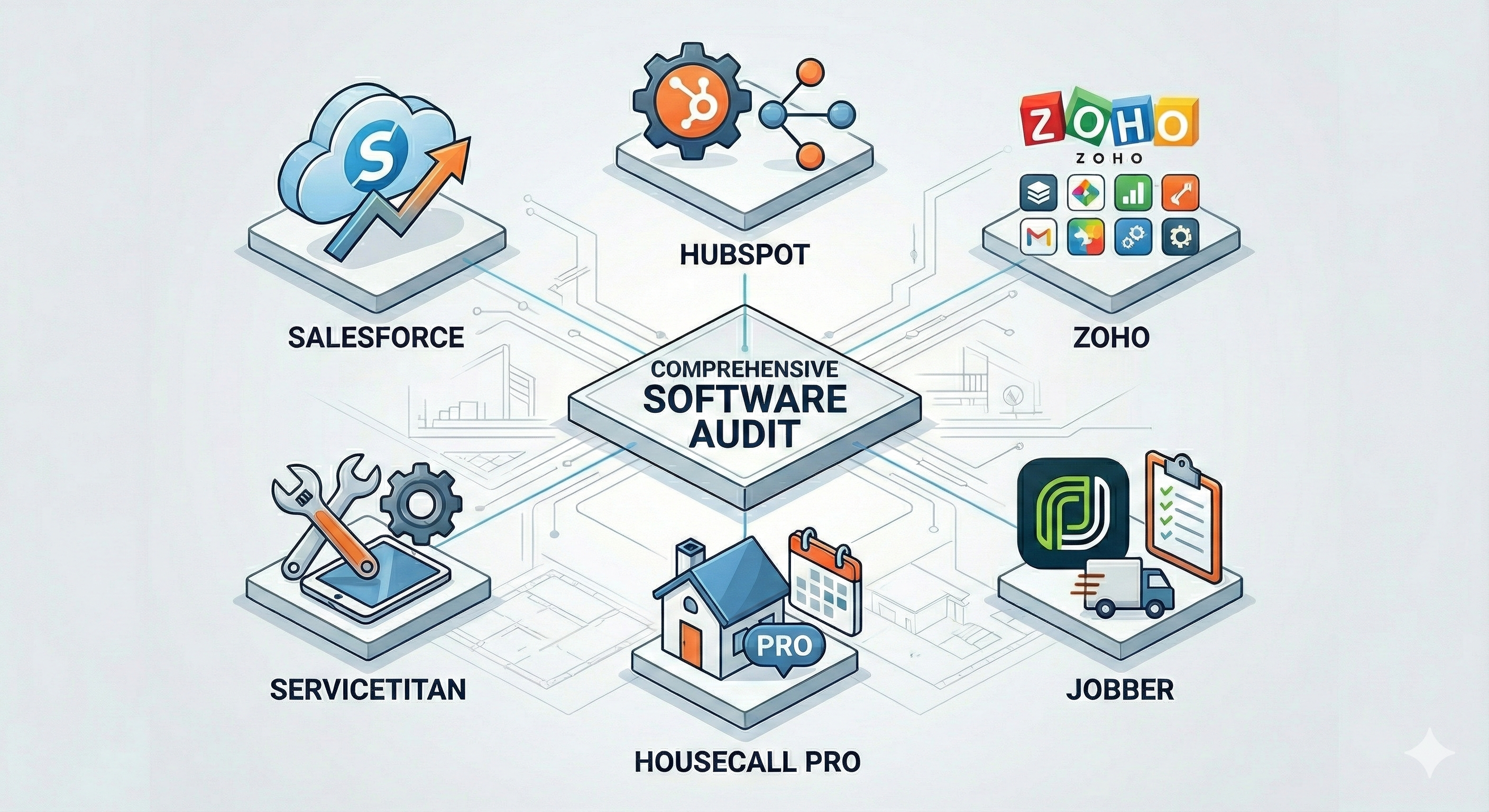 API and middleware system integration for trade business software